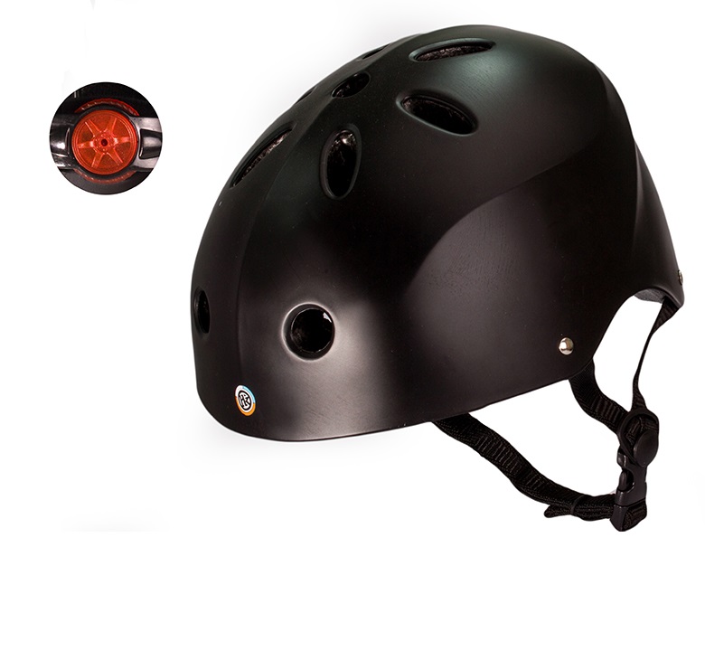 CASCO URBANO HOOK AERODINMICO AJUSTABLE CON LUZ